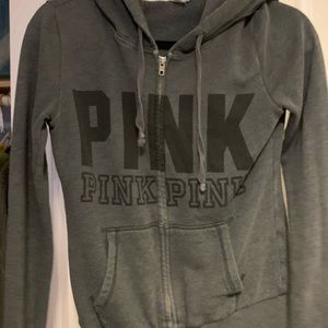 Pink Victoria’s Secret Zip Up